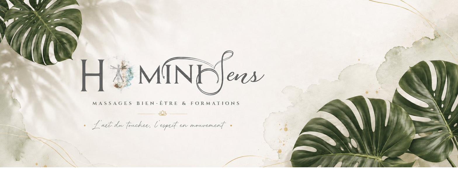 HominiSens — Massages bien-être et formations. L'art du toucher, l'esprit en mouvement.